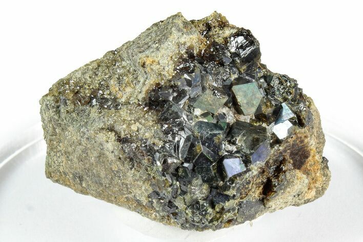 Iridescent, Rainbow Andradite Garnets - Norway #342338